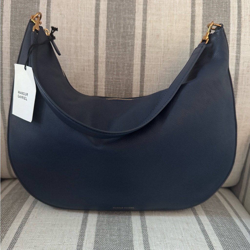 Nwt Mansur Gavriel Blue Shoulder Bag